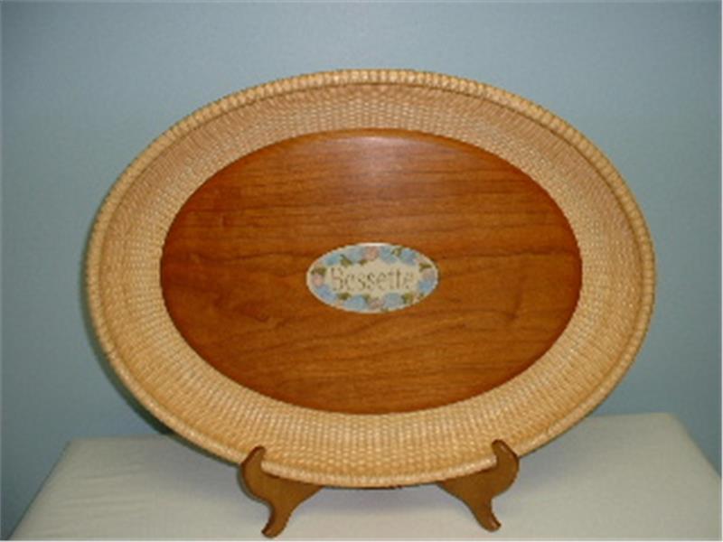 Oval Nantucket Basket Trays